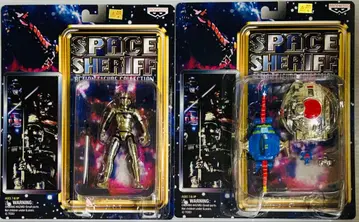 우주 형사 액션 피규어 [ 갸란 & 도르기란 ]