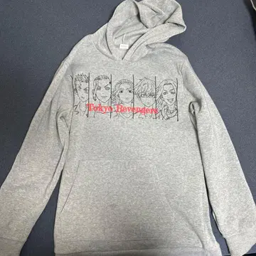 도쿄 리벤저스 후드티 그레이