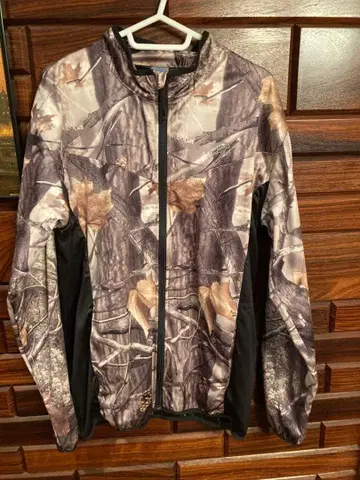 Find-Out 카모플라쥬 [ 낙엽 무늬 ] 나일론 자켓 LL