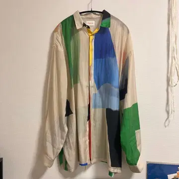 PAMM 멀티 컬러 긴팔 셔츠