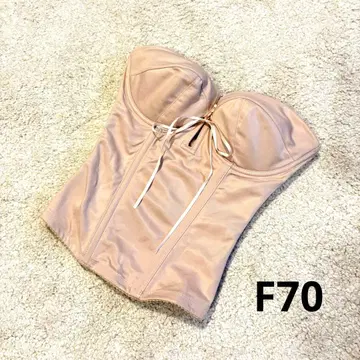 브라이덜 블루밍 레이스업 뷔스티에 F70