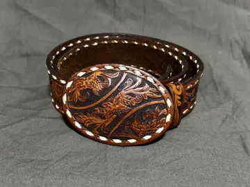 저스틴 레더 벨트 가죽 벨트