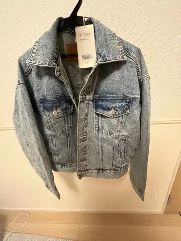 라이트 블루 데님 자켓