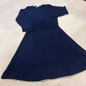 나노 유니버스 네이비 긴팔 니트 셋업 36