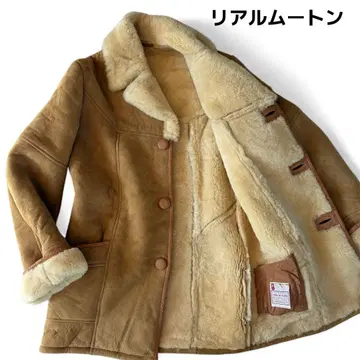 궁극의 따뜻함! 뉴질랜드제 G.L. BOWRON 최고급 무스탕 코트