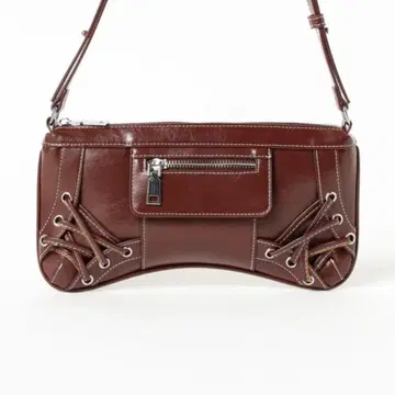 Ray BEAMS 브라운 핸드백