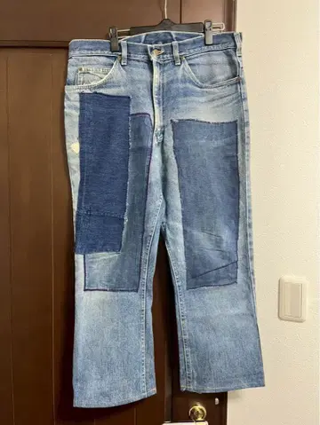 Lee 패치워크 데님 팬츠