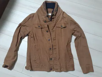 브라운 밀리터리 자켓