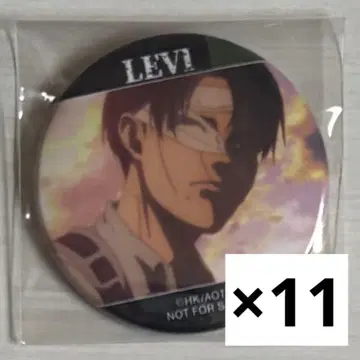 진격의 거인 리바이 캔뱃지 11점