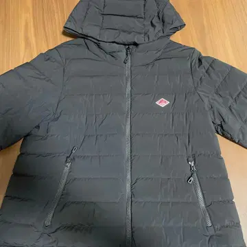 단톤 다운 자켓 블랙