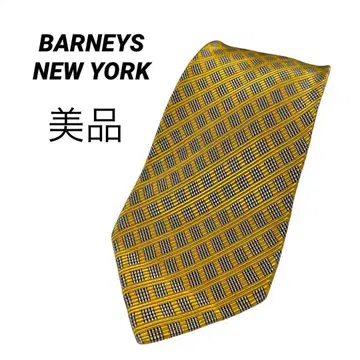 BARNEYS NEW YORK 넥타이 골드 계열 새상품급