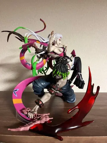 [상자 없음] 피규아트 ZERO 다키 굣타로 아카자 세트 귀멸의 칼날