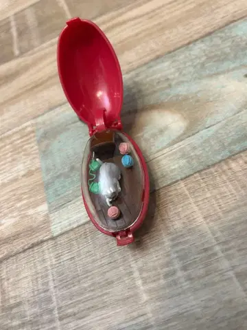 당시물 포켓 크리터 고양이 핑크 레트로 헤이세이 레트로 키링