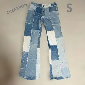 CIMARRON 패치워크 데님 팬츠 리메이크