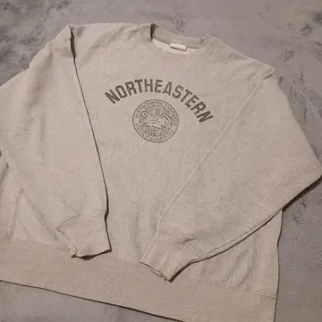 Champion 리버스 위브 염색 칼리지 프린트 XL