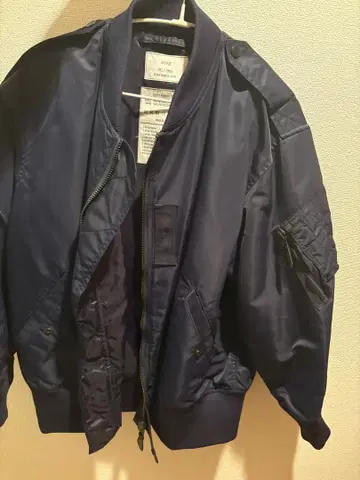 HYKE 블루종 네이비