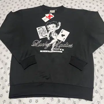 베티부프 BETTYBOOP 맨투맨 트레이닝복 L L 사이즈 베티