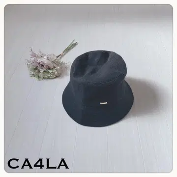 [ 새상품급 ] CA4LA 카시라 울 블랙 골드 택 일본제 조정 가능