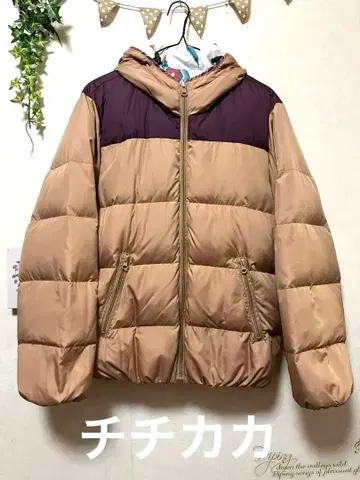 티티카카 다운 자켓 리버서블 프리 사이즈