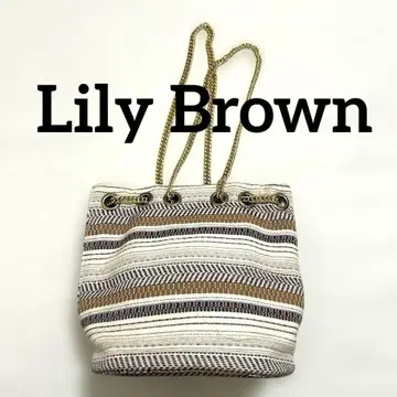 Lily Brown 릴리 브라운 체인 토트백