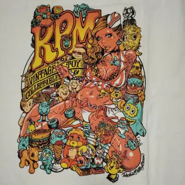 로킹 제리 빈 T셔츠 화이트 XL