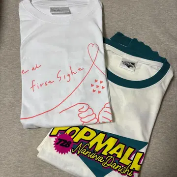 나니와단시 1stLove POPMALL 티셔츠