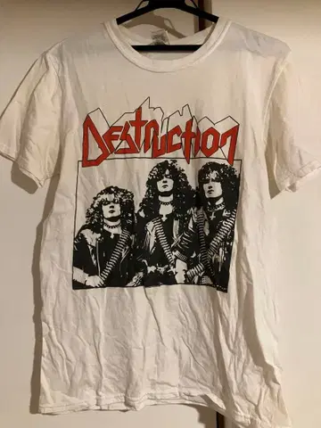 독일 Destruction T셔츠 데스트럭션