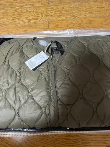 FRAMeWORK TAION 타이온 별주 후드 빕스 포함 블루종 카키