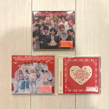 INI THE WINTER MAGIC 3 형태 세트