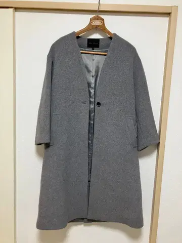 Urban Research 그레이 롱 코트 사이즈 36