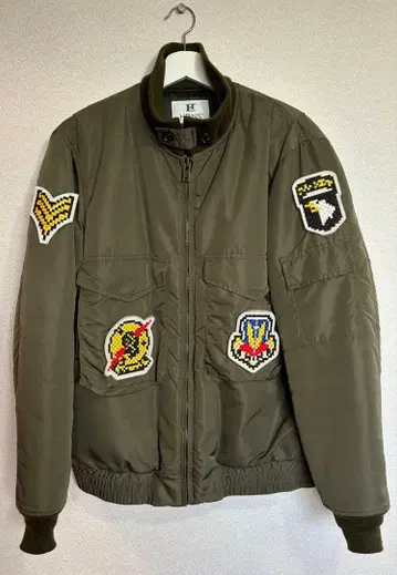 HABANOS 하바노스 G-8 플라이트 자켓 올리브 L