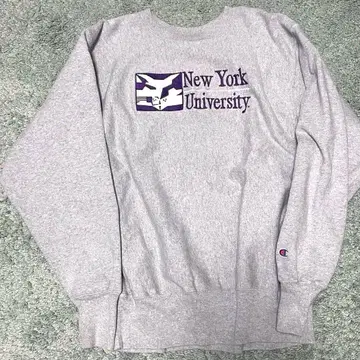 새상품급 90s 트리코 태그 챔피온 리버스 위브 NYU 자수