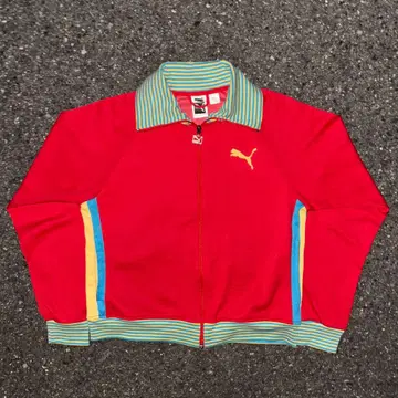 00s PUMA 트랙 자켓 희귀 색상 짧은 기장