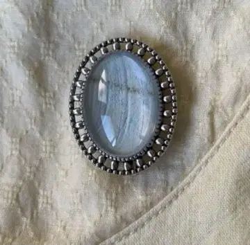 오오미즈아오 펜던트 탑 겸용 브로치