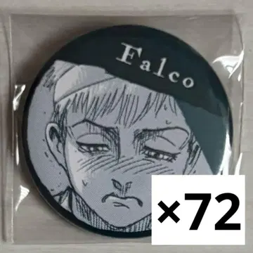 진격의 거인 팔코 캔뱃지 72개