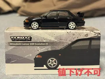 터맥 웍스 1/64 미쓰비시 랜서 GSR 에볼루션 III 블랙