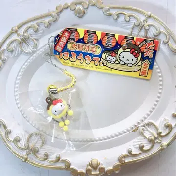 헬로키티 스트랩 오사카 한정판 오사카 명물 타코야키