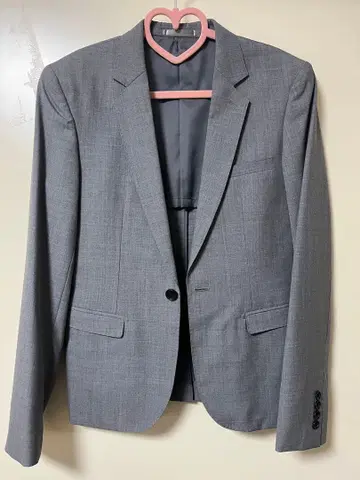 HARE 그레이 테일러드 자켓 M 남성용