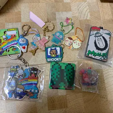 캐릭터 키링 9개