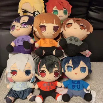 컬러풀 피치 커다란 BIG 봉제 인형 쟈파파 유안군 에토 도누쿠