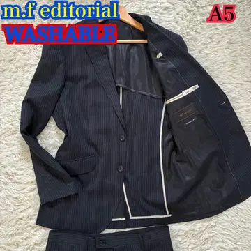 새상품급 m.f.editorial 스트라이프 워셔블 A5