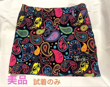 [새상품급] 댄스 위드 드래곤 페이즐리 무늬 스커트 02