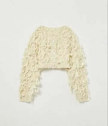 Eaphi FRINGE KNIT CARDIGAN