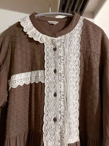 사만사 모스모스 패치워크 레이스 원피스 M