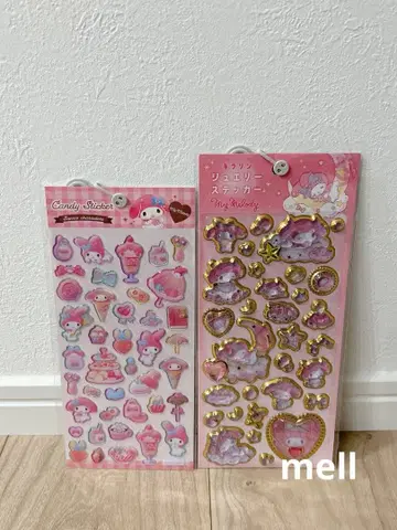 마이멜로디 캔디 스티커 주얼리 스티커