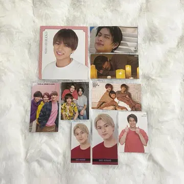 [ 미사용 ] King&Prince 히라노 쇼 데타카 9장 세트