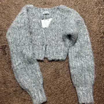 [ MELT THE LADY ] 숏 가디건 그레이