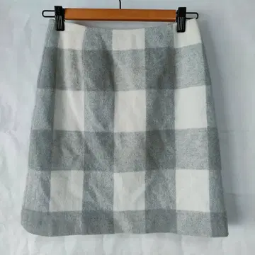 NATURAL BEAUTY BASIC 타이트 스커트 울 혼방 그레이 XS