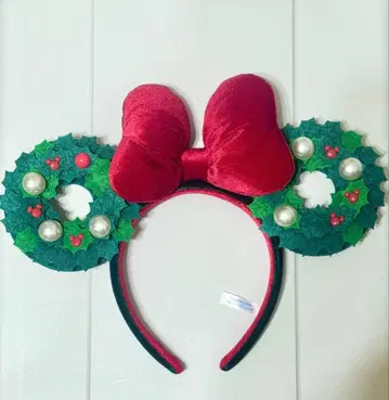 디즈니 크리스마스 2024 머리띠 리스