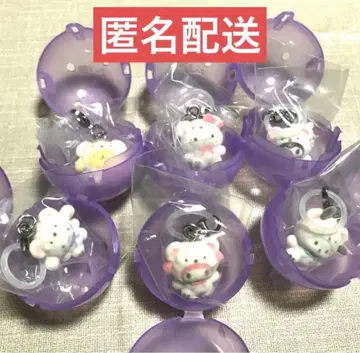 산리오 캐릭터즈 메지루시 액세서리 ~푹신푹신 스노우 전 6종 컴프 세트